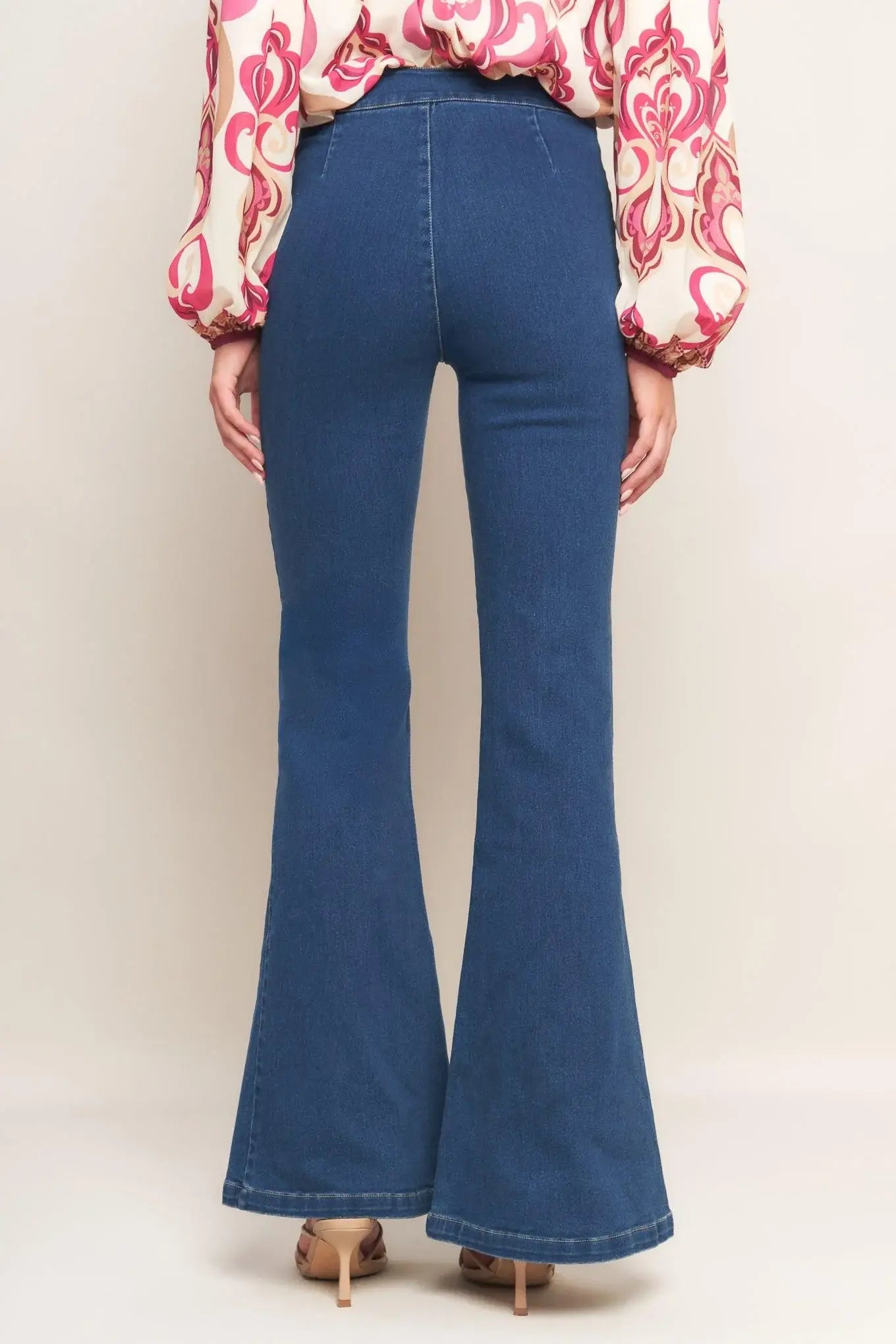 HEAVENLY HUES DENIM PANTS - Flying Tomato - Flyclothing LLC