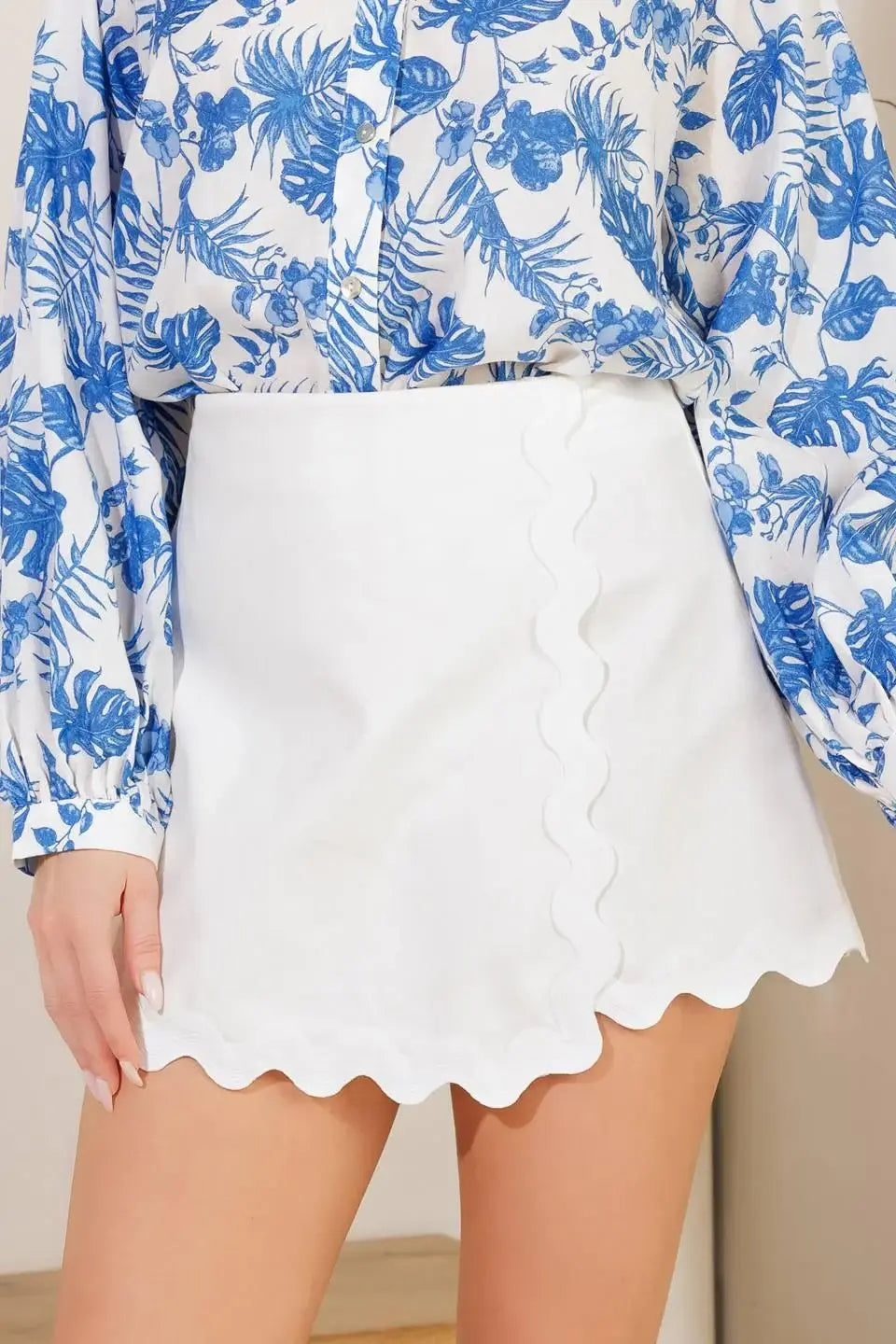 IT'S MY CALL WOVEN SKORT - Flying Tomato - Flyclothing LLC