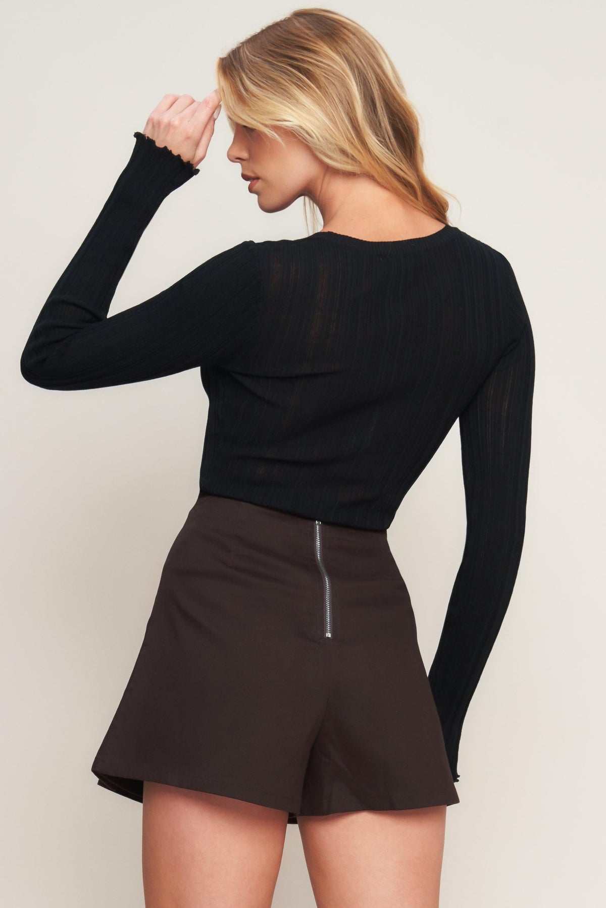 SERENE CHICNESS WOVEN SKORT - Flying Tomato - Flyclothing LLC