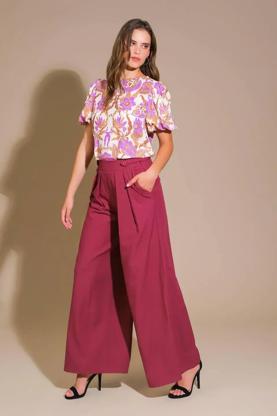 TERRACE VIEWS WOVEN PANTS - Flying Tomato - Flyclothing LLC