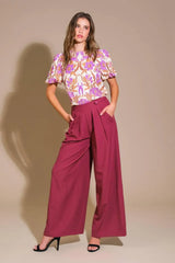 TERRACE VIEWS WOVEN PANTS - Flying Tomato - Flyclothing LLC