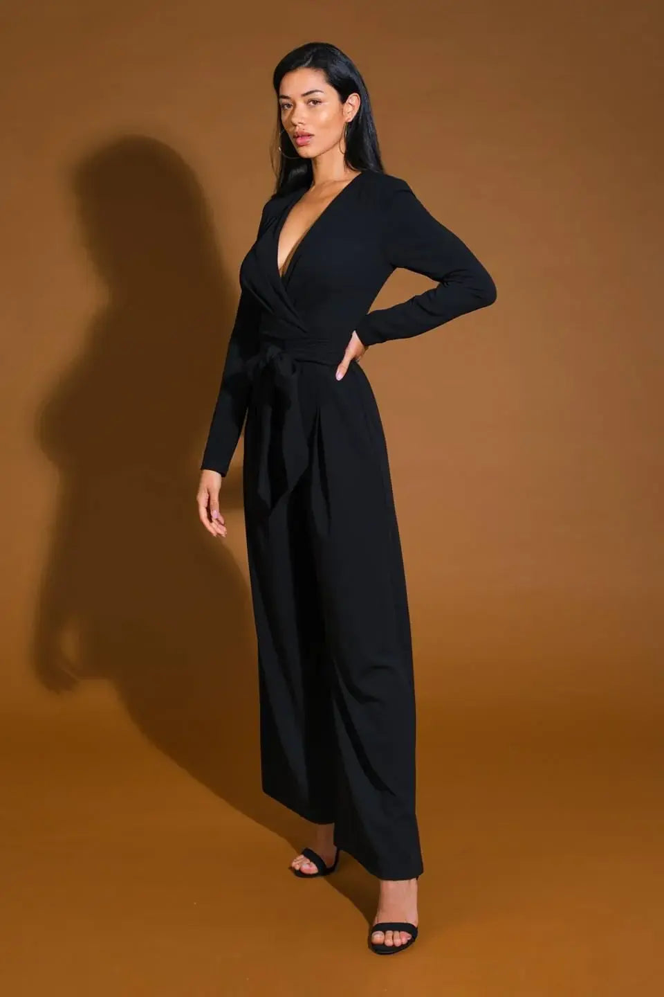 MY LOVE LANGUAGE WOVEN JUMPSUIT - Flying Tomato - Flyclothing LLC
