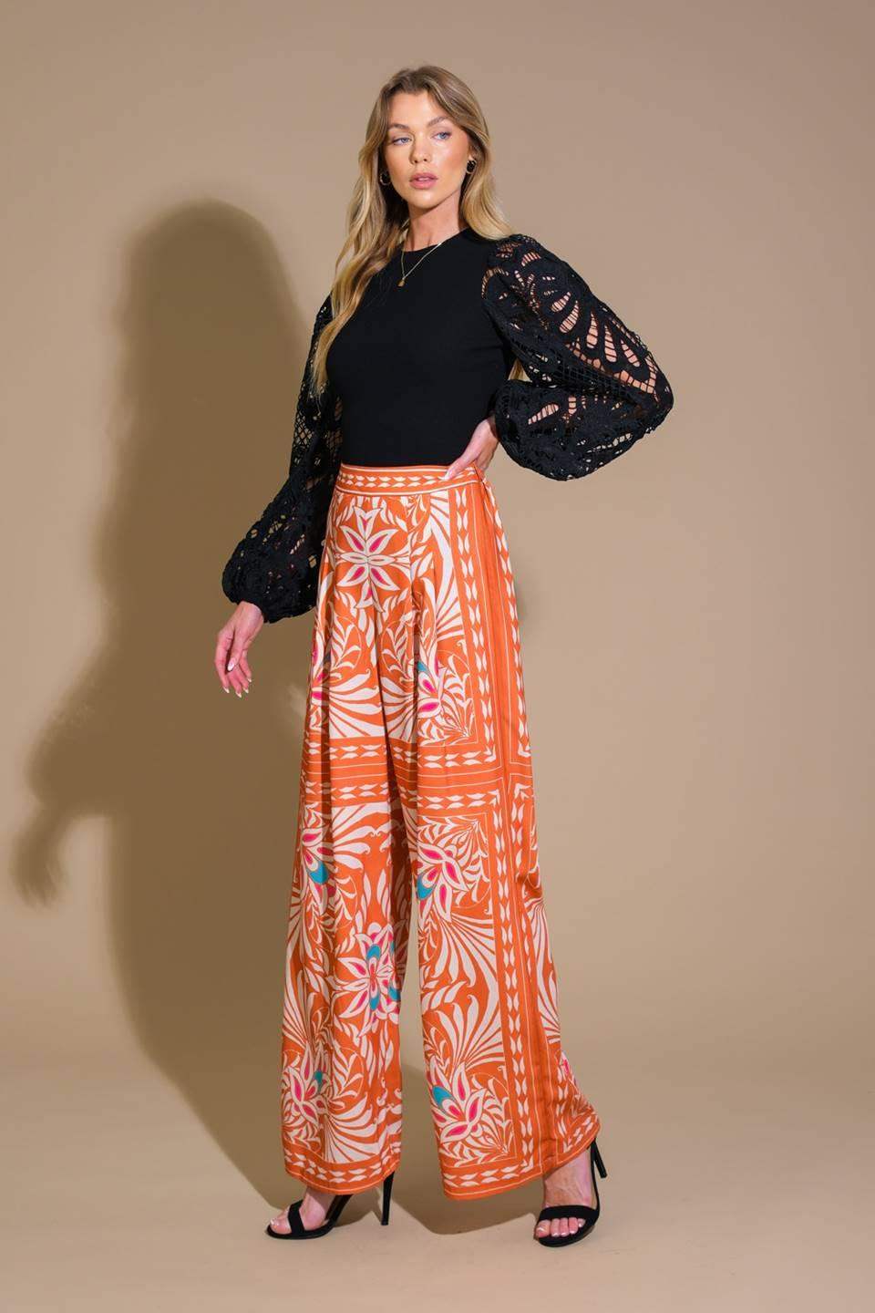 YOU NEVER CAN TELL WOVEN PANTS - Flying Tomato - Flyclothing LLC