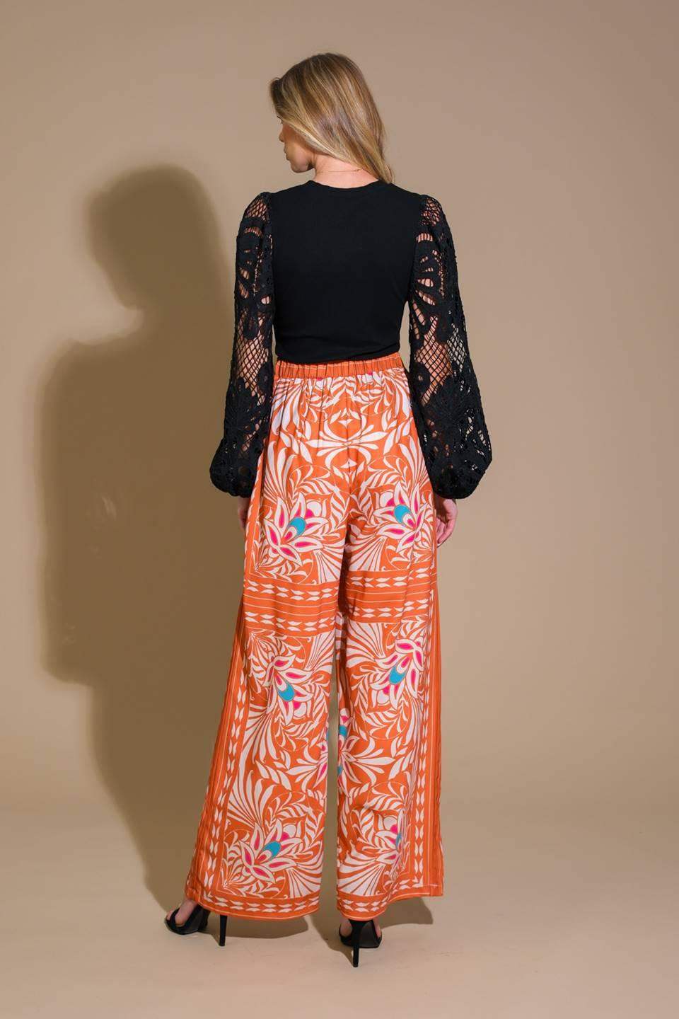 YOU NEVER CAN TELL WOVEN PANTS - Flying Tomato - Flyclothing LLC