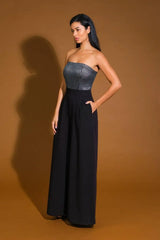 GLIMPSE OF GRACE WOVEN JUMPSUIT - Flying Tomato - Flyclothing LLC