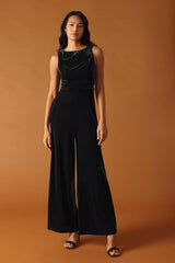 FINAL TOUCHES VELVET JUMPSUIT - Flying Tomato - Flyclothing LLC