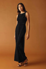 FINAL TOUCHES VELVET JUMPSUIT - Flying Tomato - Flyclothing LLC