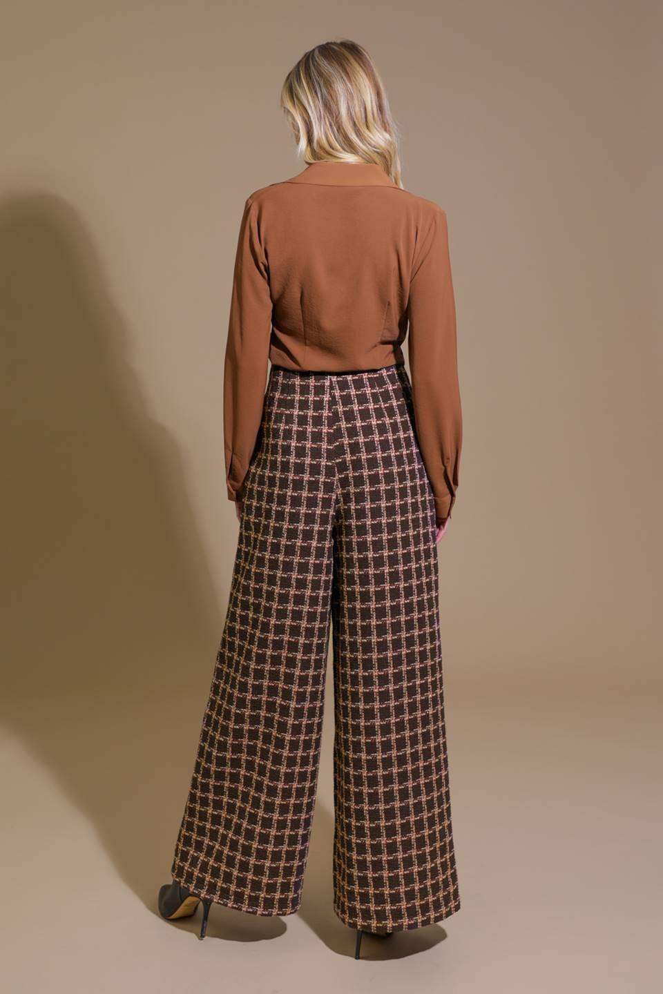 SHOW YOU OFF TWEED PANTS - Flying Tomato - Flyclothing LLC