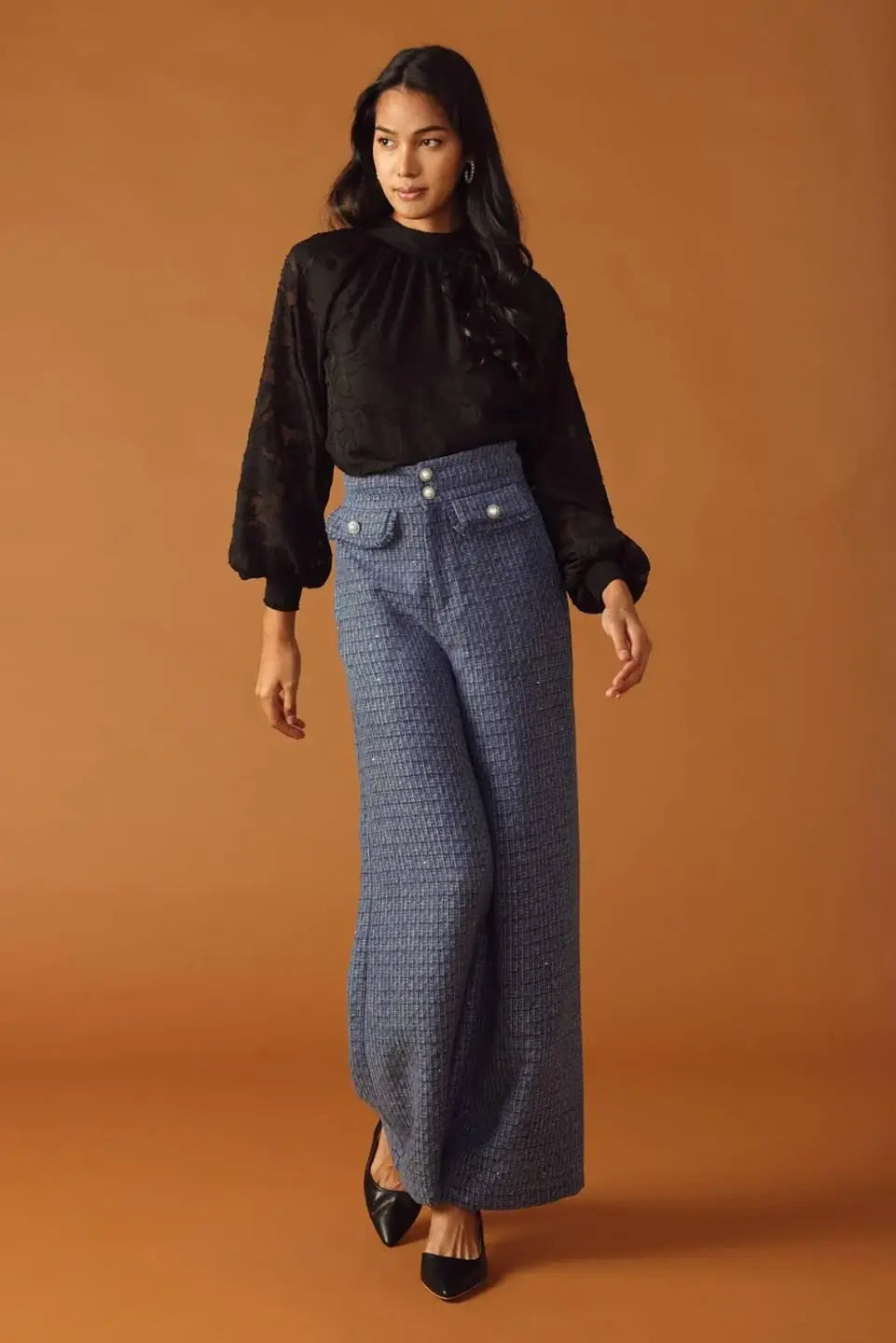 THREADS OF DESTINY TWEED PANTS - Flying Tomato - Flyclothing LLC
