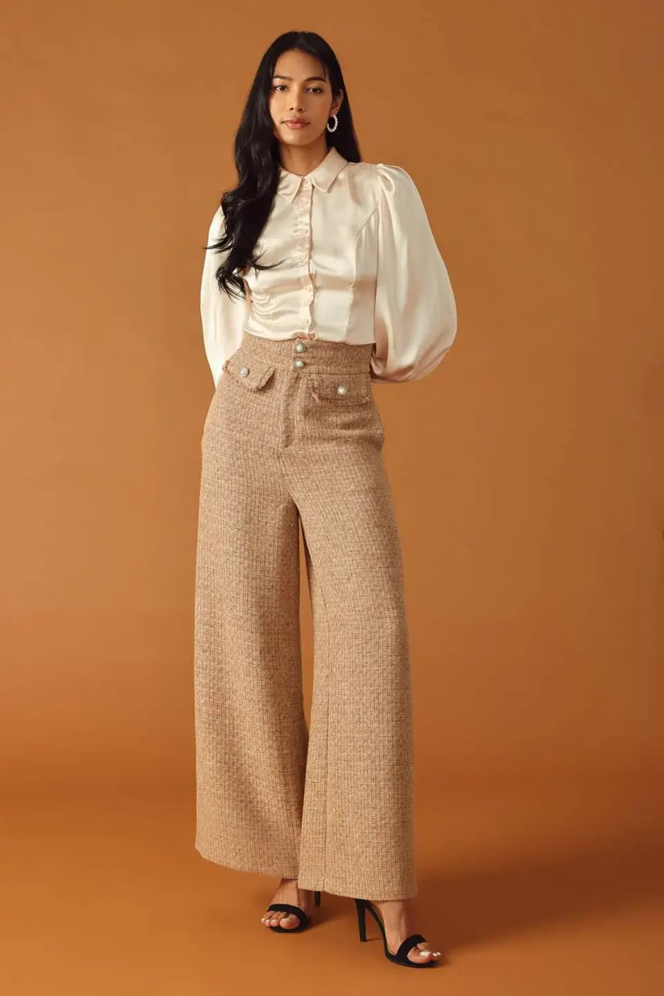 THREADS OF DESTINY TWEED PANTS - Flying Tomato - Flyclothing LLC
