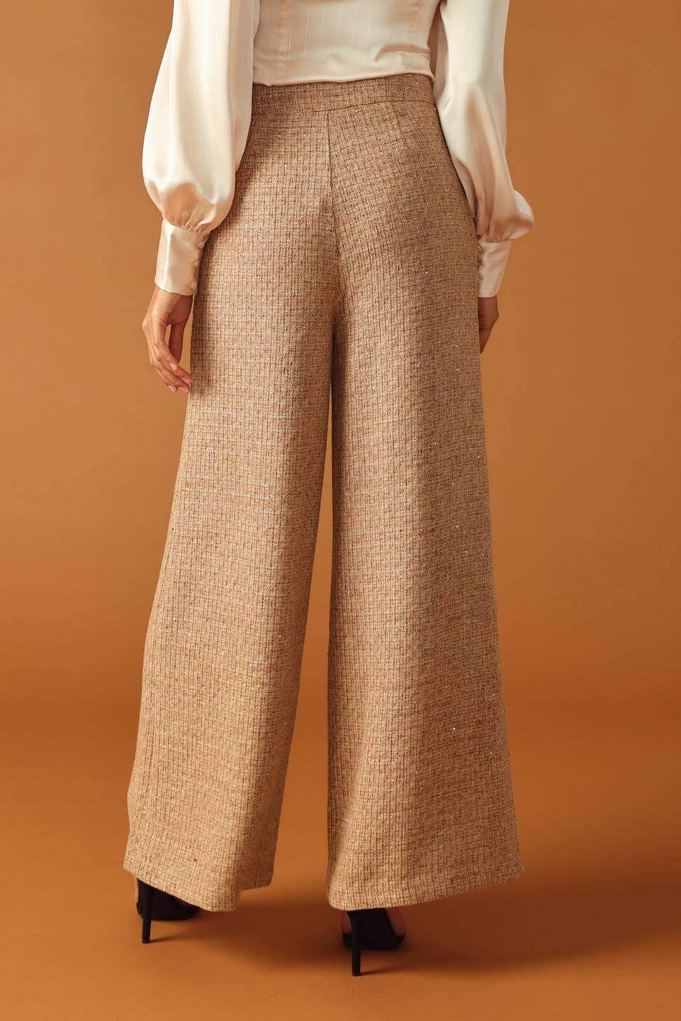 THREADS OF DESTINY TWEED PANTS - Flying Tomato - Flyclothing LLC