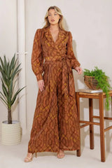 LOST IN THE STARS WOVEN JUMPSUIT - Flying Tomato - Flyclothing LLC