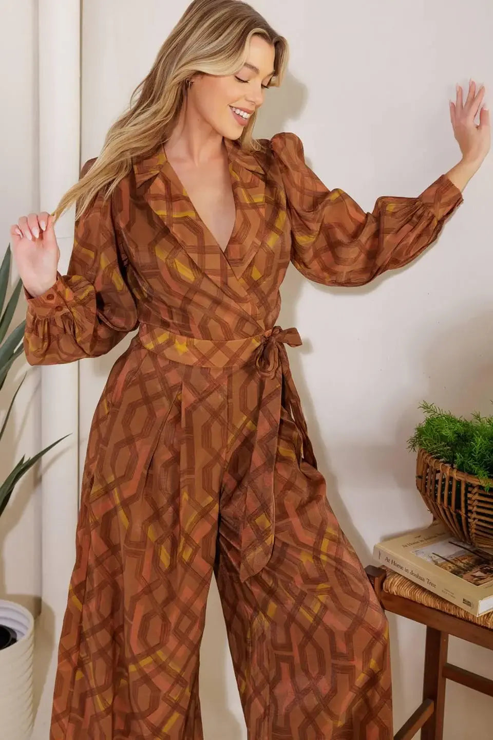 LOST IN THE STARS WOVEN JUMPSUIT - Flying Tomato - Flyclothing LLC