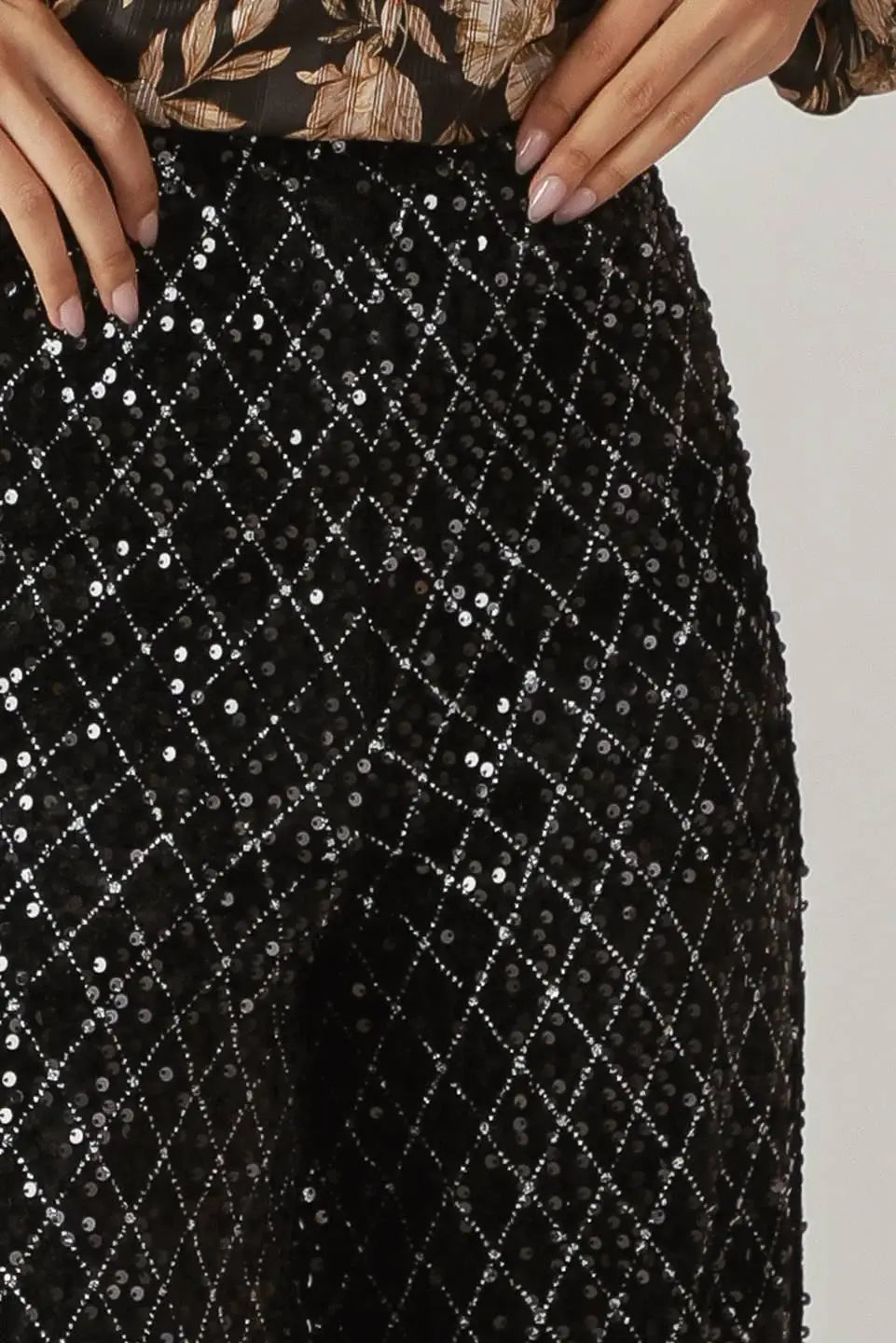 RUNNING OUT OF TIME SEQUIN PANTS - Flying Tomato - Flyclothing LLC