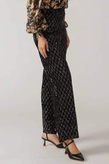 RUNNING OUT OF TIME SEQUIN PANTS - Flying Tomato - Flyclothing LLC