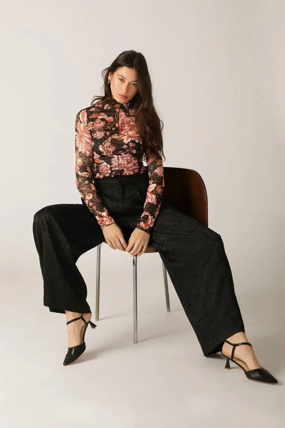 ELEGANT ESSENCE WOVEN PANTS - Flying Tomato - Flyclothing LLC