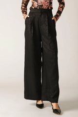 ELEGANT ESSENCE WOVEN PANTS - Flying Tomato - Flyclothing LLC