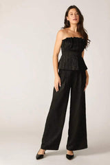 ELEGANT ESSENCE WOVEN PANTS - Flying Tomato - Flyclothing LLC