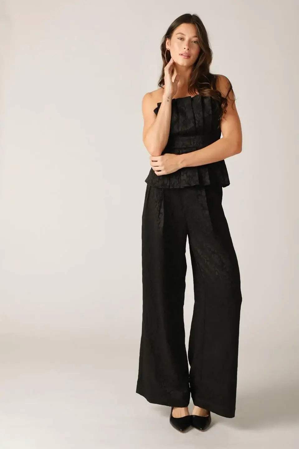 ELEGANT ESSENCE WOVEN PANTS - Flying Tomato - Flyclothing LLC