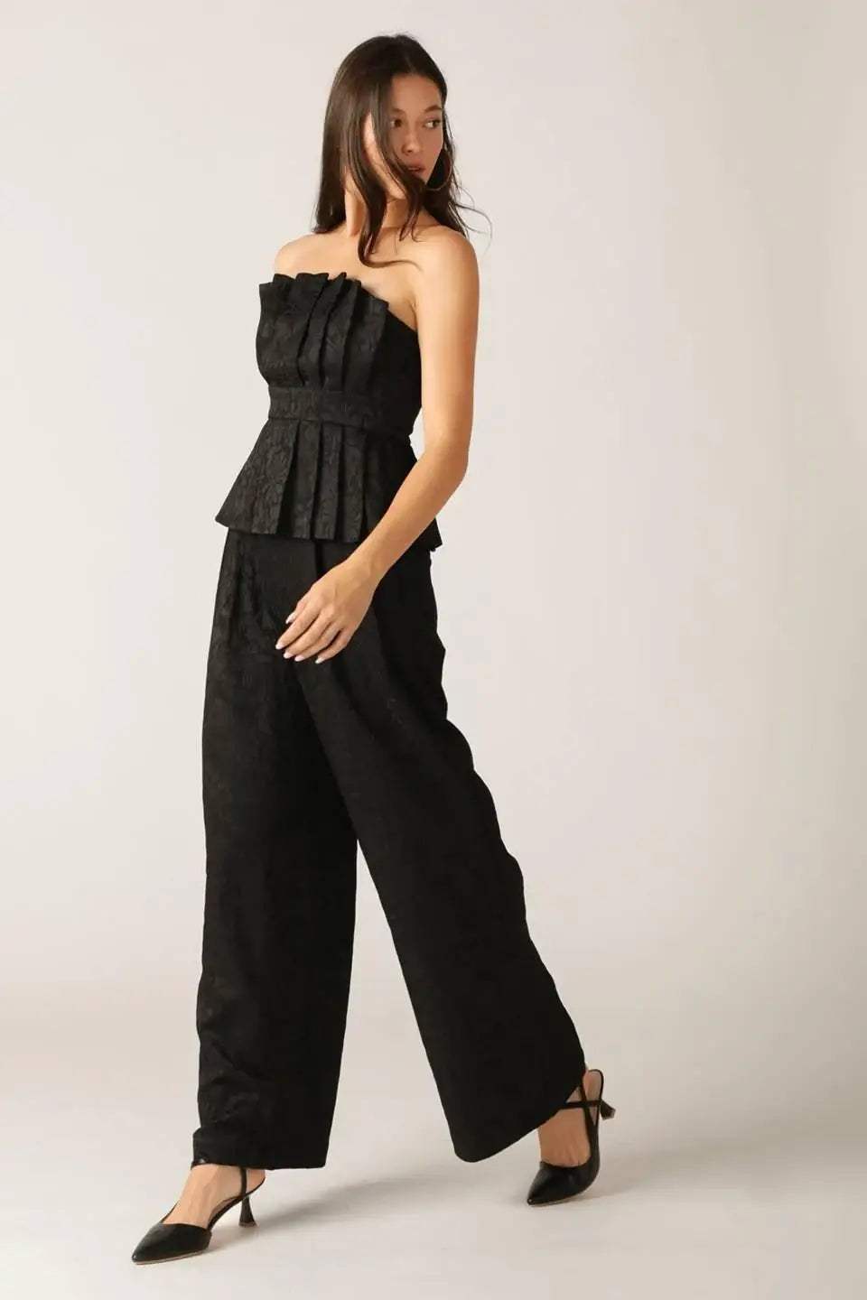 ELEGANT ESSENCE WOVEN PANTS - Flying Tomato - Flyclothing LLC