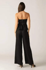 ELEGANT ESSENCE WOVEN PANTS - Flying Tomato - Flyclothing LLC