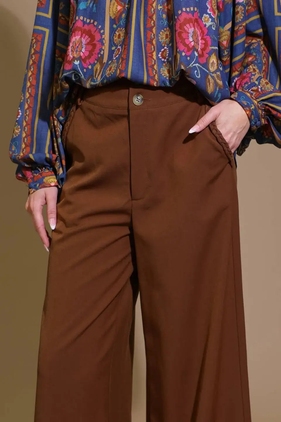 THINK IT THROUGH WOVEN PANTS - Flying Tomato - Flyclothing LLC