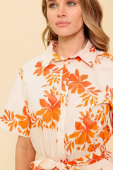 SOUTHERNMOST CHARM WOVEN ROMPER - Flying Tomato - Flyclothing LLC