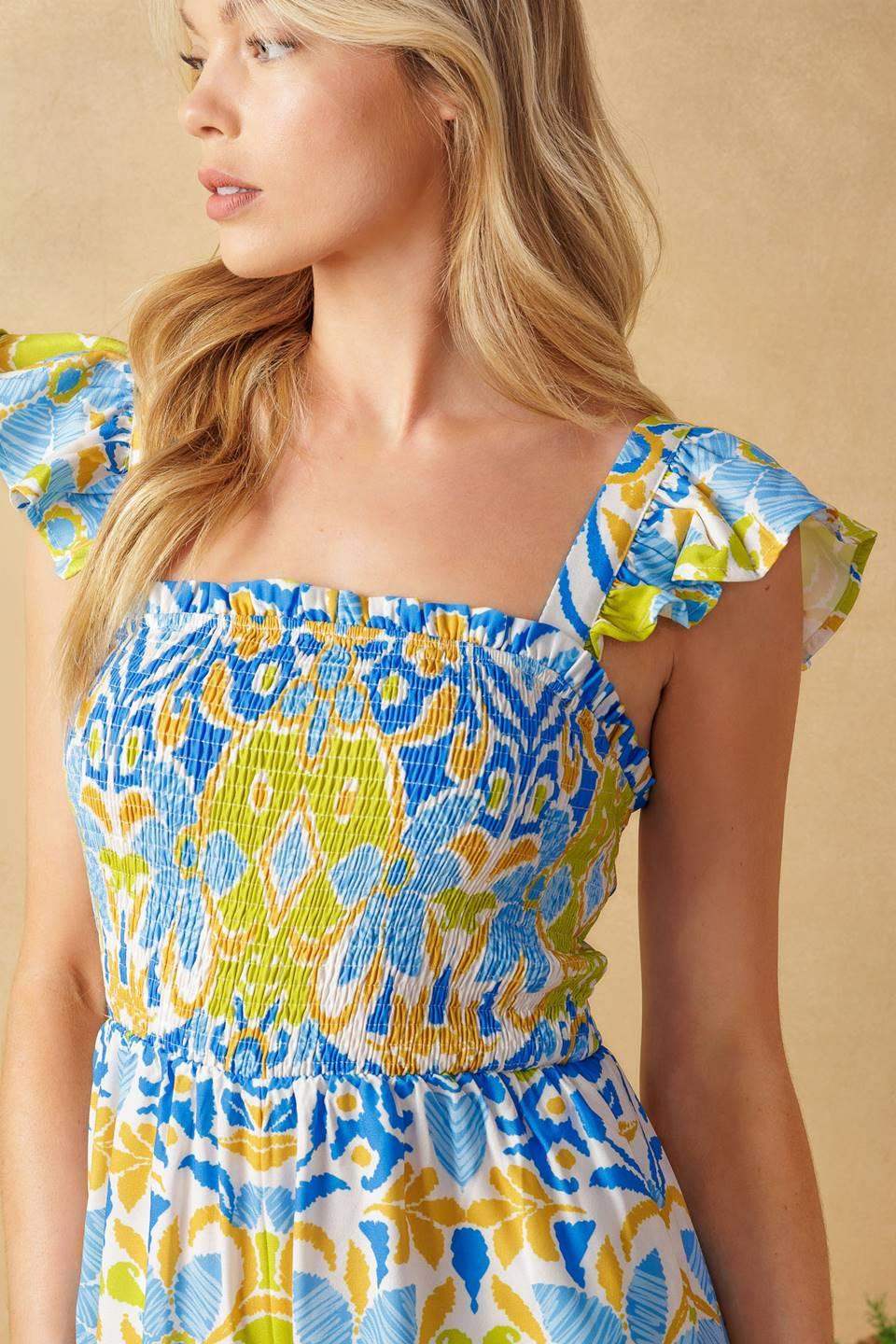 NO NEED TO WORRY WOVEN JUMPSUIT - Flying Tomato - Flyclothing LLC