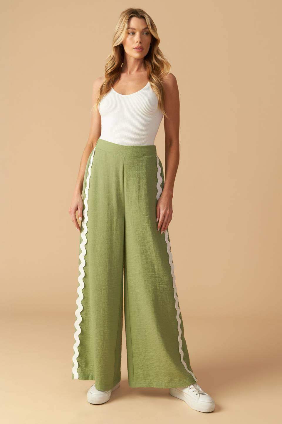 DRIFTING CURRENTS WOVEN PANTS - Flying Tomato - Flyclothing LLC