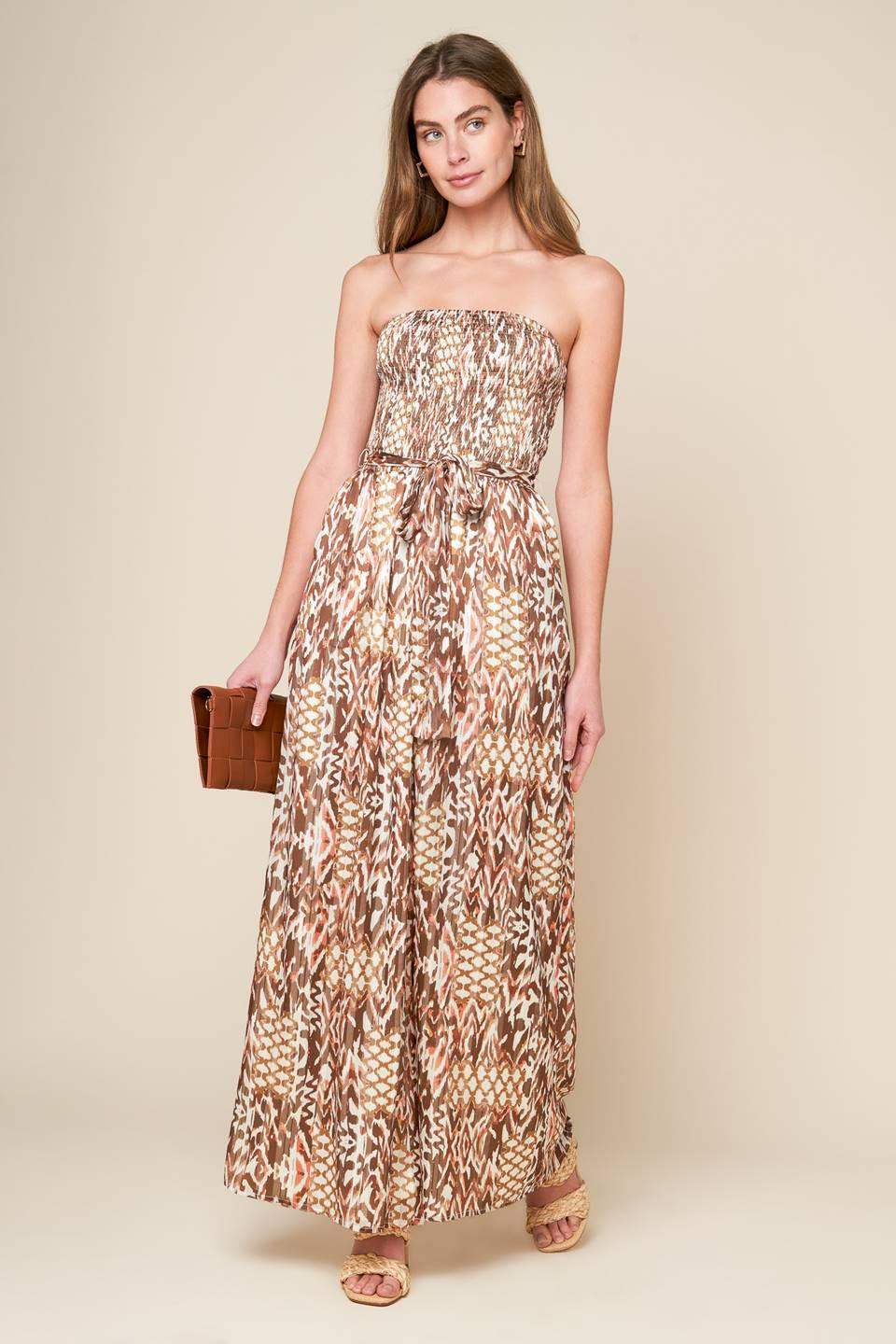EPITOME OF ALLURE WOVEN JUMPSUIT - Flying Tomato - Flyclothing LLC