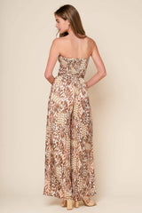 EPITOME OF ALLURE WOVEN JUMPSUIT - Flying Tomato - Flyclothing LLC