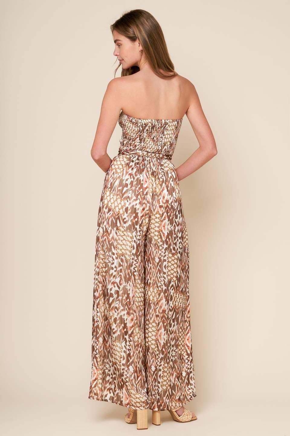 EPITOME OF ALLURE WOVEN JUMPSUIT - Flying Tomato - Flyclothing LLC