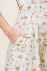 INVITE ONLY OFF WHITE WOVEN ROMPER - Flying Tomato - Flyclothing LLC