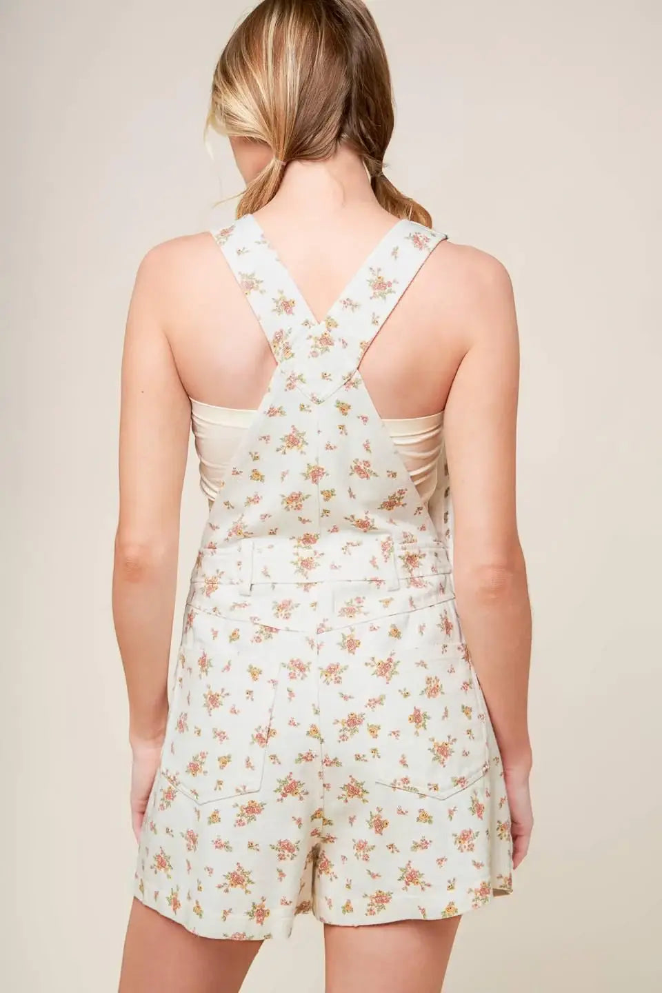 INVITE ONLY OFF WHITE WOVEN ROMPER - Flying Tomato - Flyclothing LLC