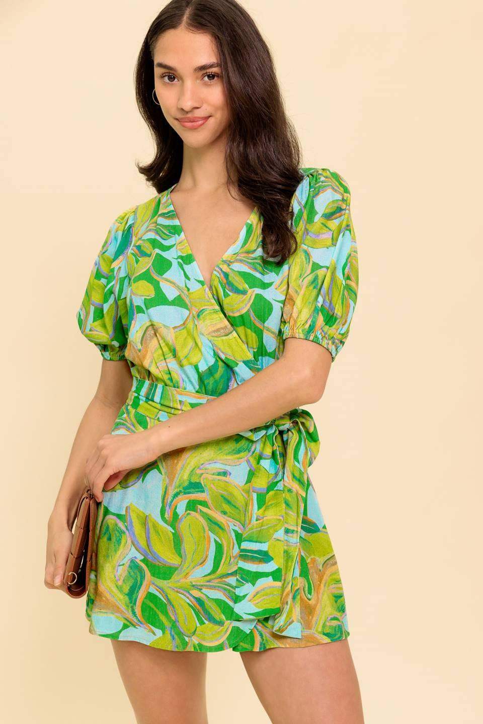 SLOW DAYS AHEAD WOVEN SKORT - Flying Tomato - Flyclothing LLC