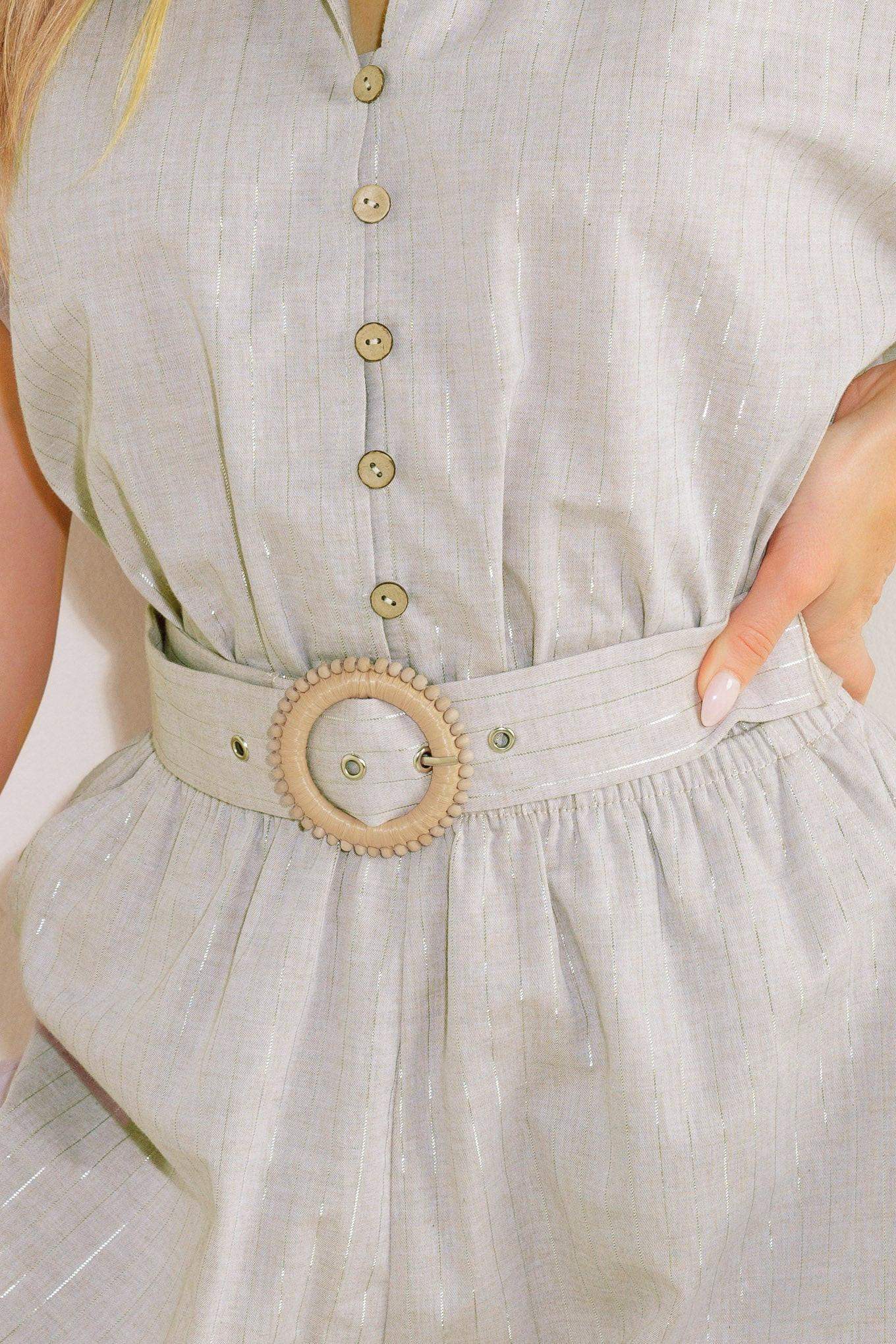 CALM REFLECTIONS WOVEN ROMPER - Flying Tomato - Flyclothing LLC