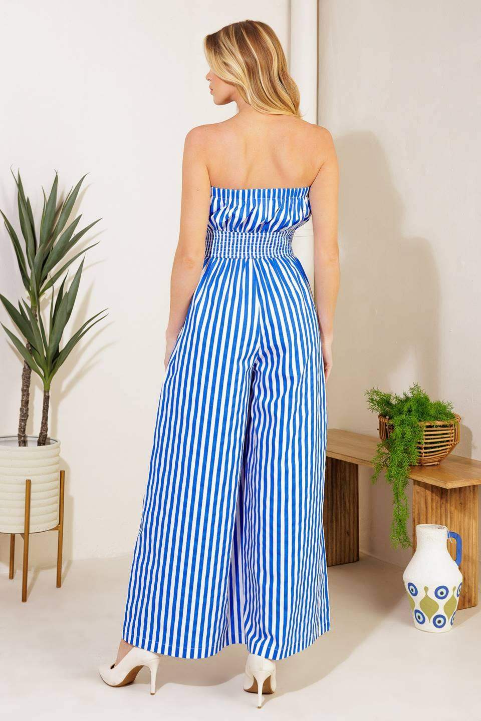 FINALLY MY TIME WOVEN JUMPSUIT - Flying Tomato - Flyclothing LLC