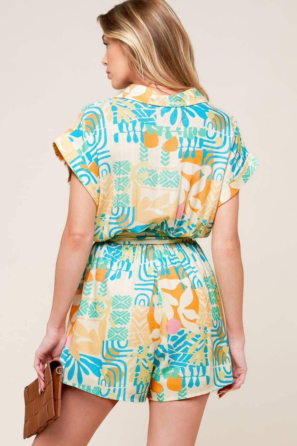 SOMETHING SPECIAL WOVEN ROMPER - Flying Tomato - Flyclothing LLC