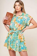 SOMETHING SPECIAL WOVEN ROMPER - Flying Tomato - Flyclothing LLC