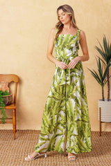AMERICAN NIGHTS WOVEN JUMPSUIT - Flying Tomato - Flyclothing LLC