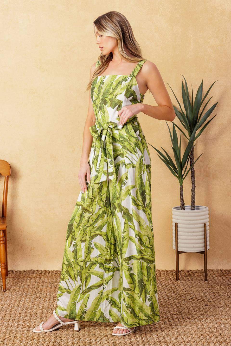 AMERICAN NIGHTS WOVEN JUMPSUIT - Flying Tomato - Flyclothing LLC