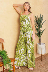 AMERICAN NIGHTS WOVEN JUMPSUIT - Flying Tomato - Flyclothing LLC