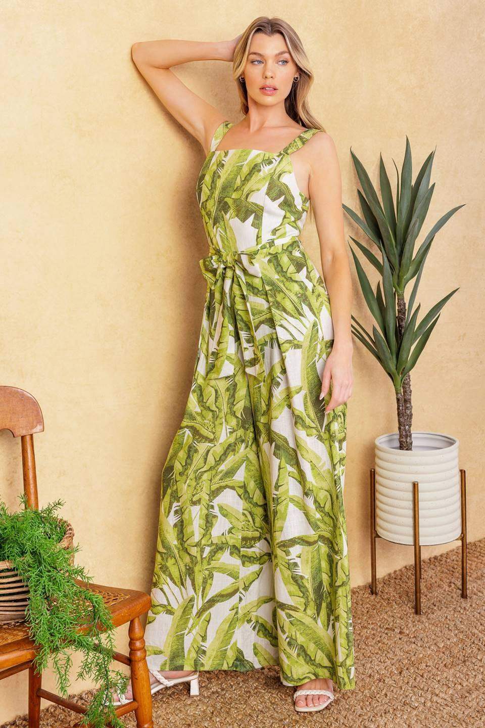 AMERICAN NIGHTS WOVEN JUMPSUIT - Flying Tomato - Flyclothing LLC