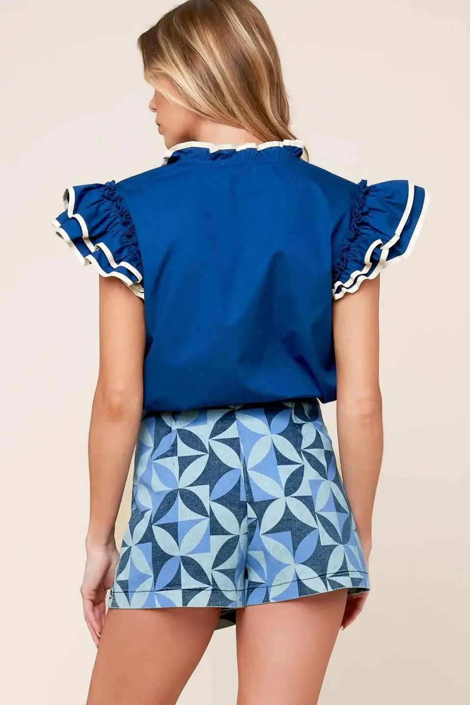 ENTICING DARLING BLUE DENIM SKORT - Flying Tomato - Flyclothing LLC