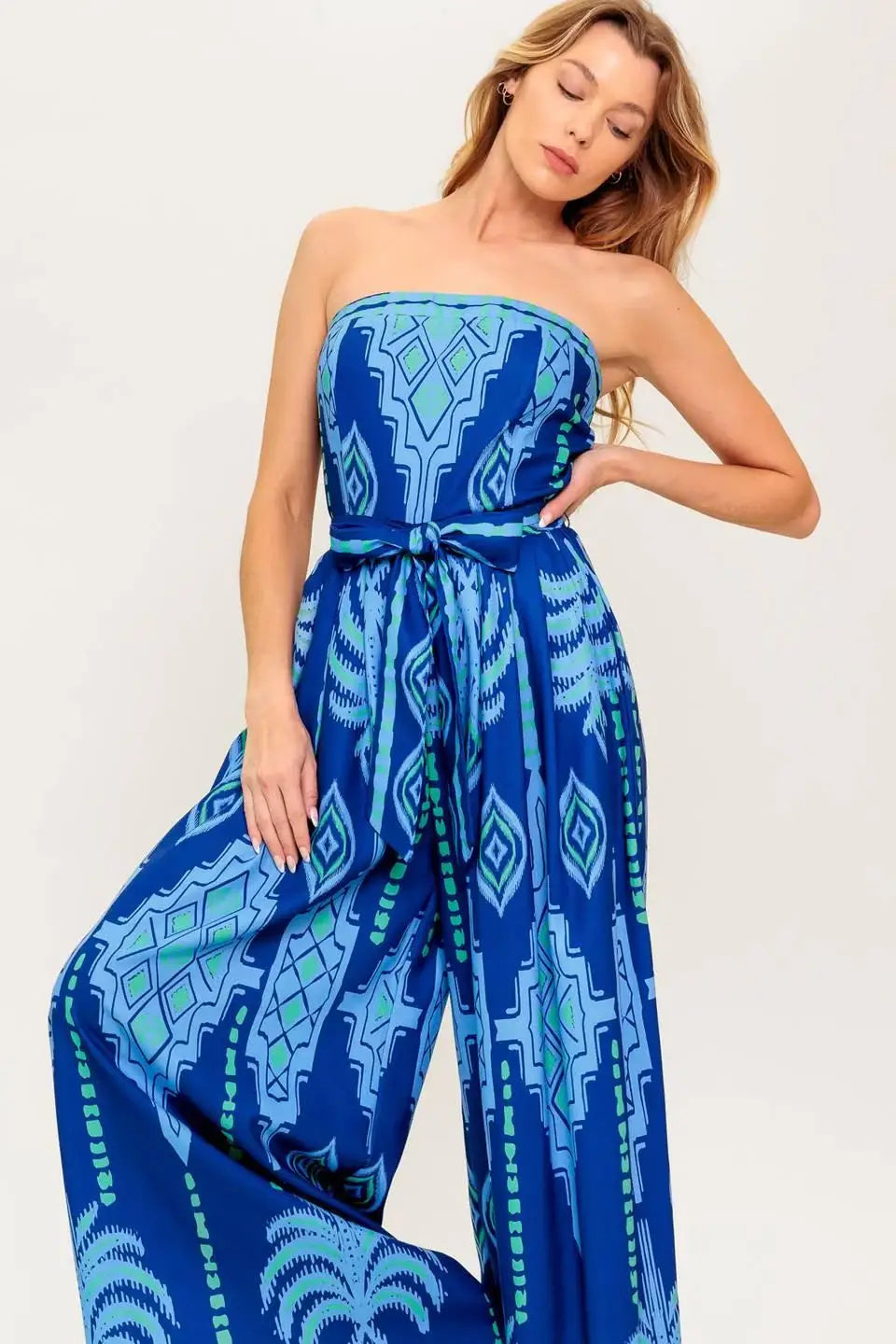 CHASING MAGIC WOVEN JUMPSUIT - Flying Tomato - Flyclothing LLC