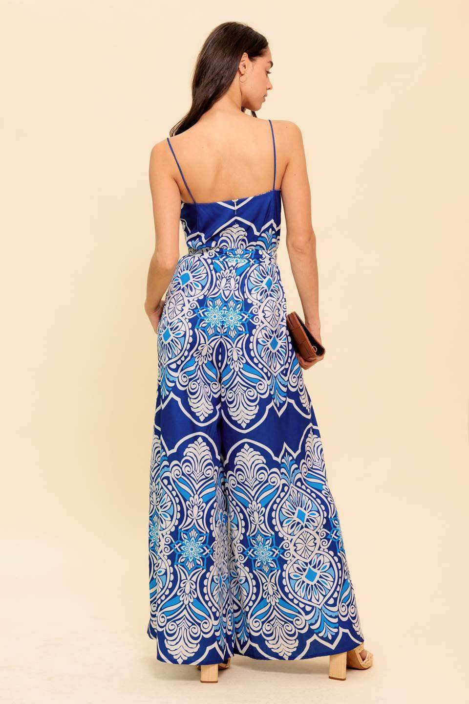 HIT THE BREEZE WOVEN JUMPSUIT - Flying Tomato - Flyclothing LLC