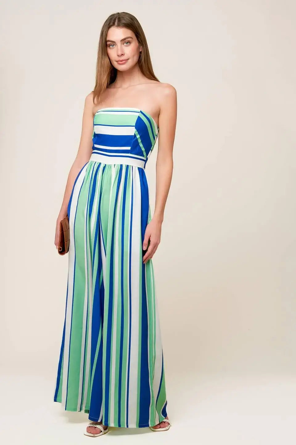 RIVERSIDE SIPS WOVEN JUMPSUIT - Flying Tomato - Flyclothing LLC