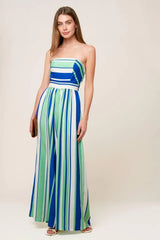 RIVERSIDE SIPS WOVEN JUMPSUIT - Flying Tomato - Flyclothing LLC