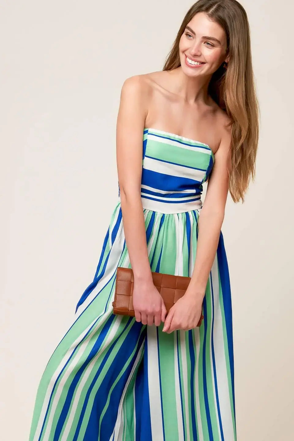 RIVERSIDE SIPS WOVEN JUMPSUIT - Flying Tomato - Flyclothing LLC