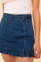 SUNDAY AFTERNOONS MEDIUM INDIGO SKORT - Flying Tomato - Flyclothing LLC